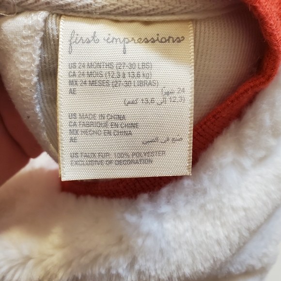 (4/$15) First Impressions 24-month sweater. - Picture 3 of 3
